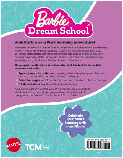Barbie Dream School PreK Workbook