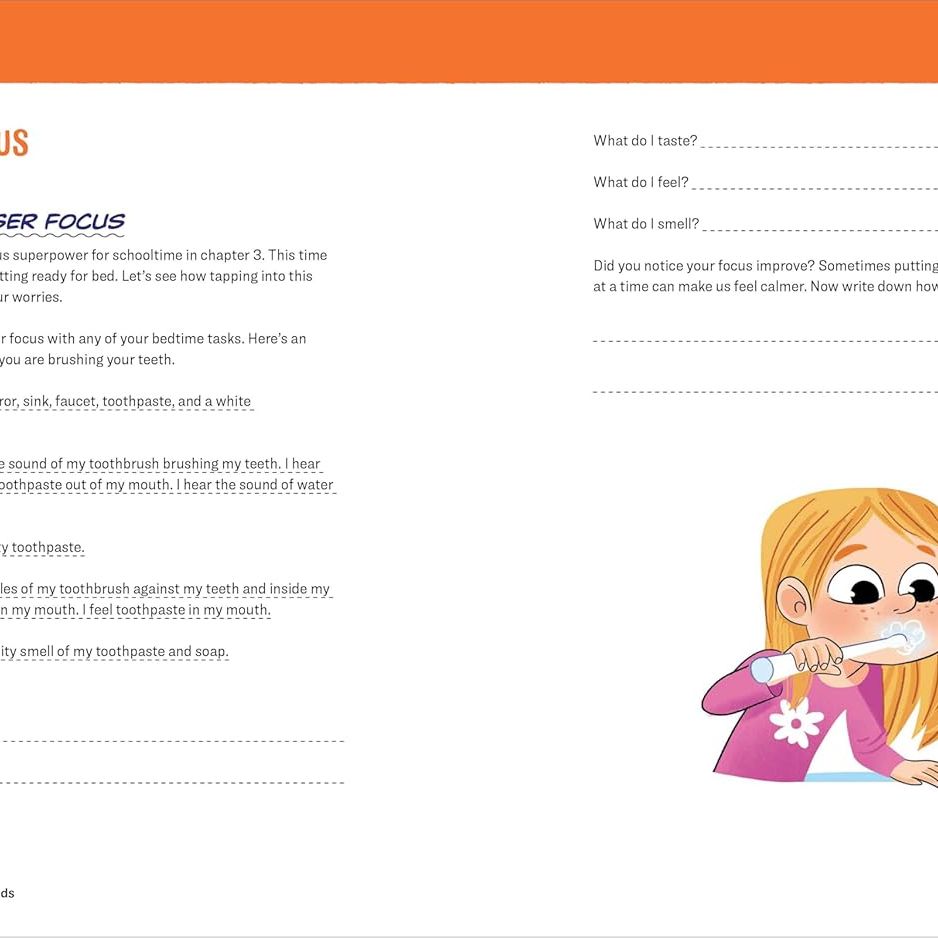Anxiety Relief Workbook For Kids