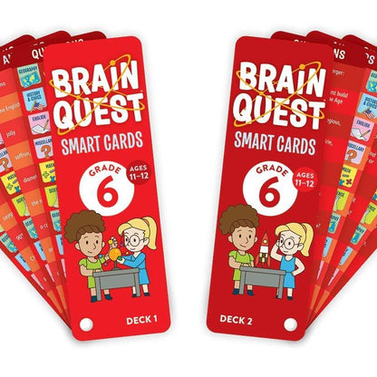 Brain Quest 6th Grade Smart Cards Revised 4th Edition