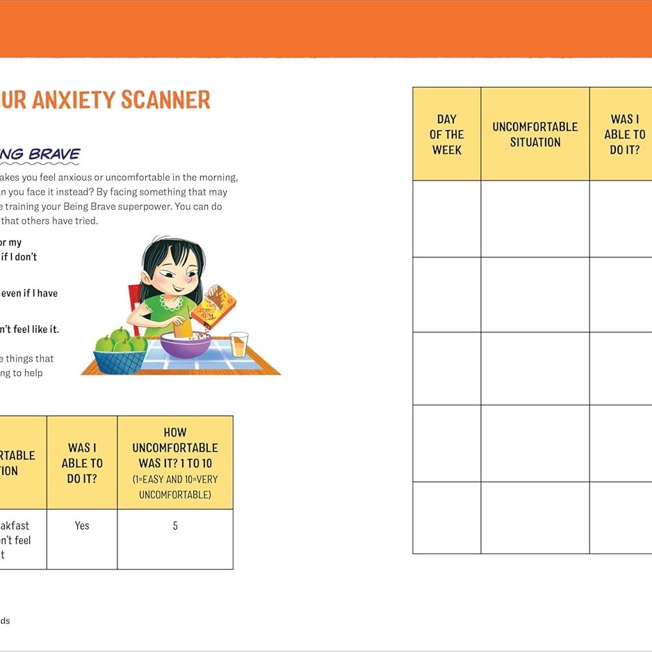 Anxiety Relief Workbook For Kids