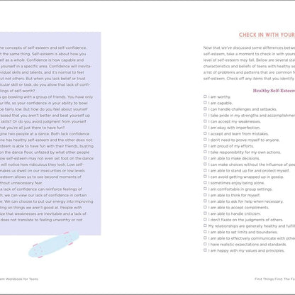 Ultimate Self-Esteem Workbook For Teens
