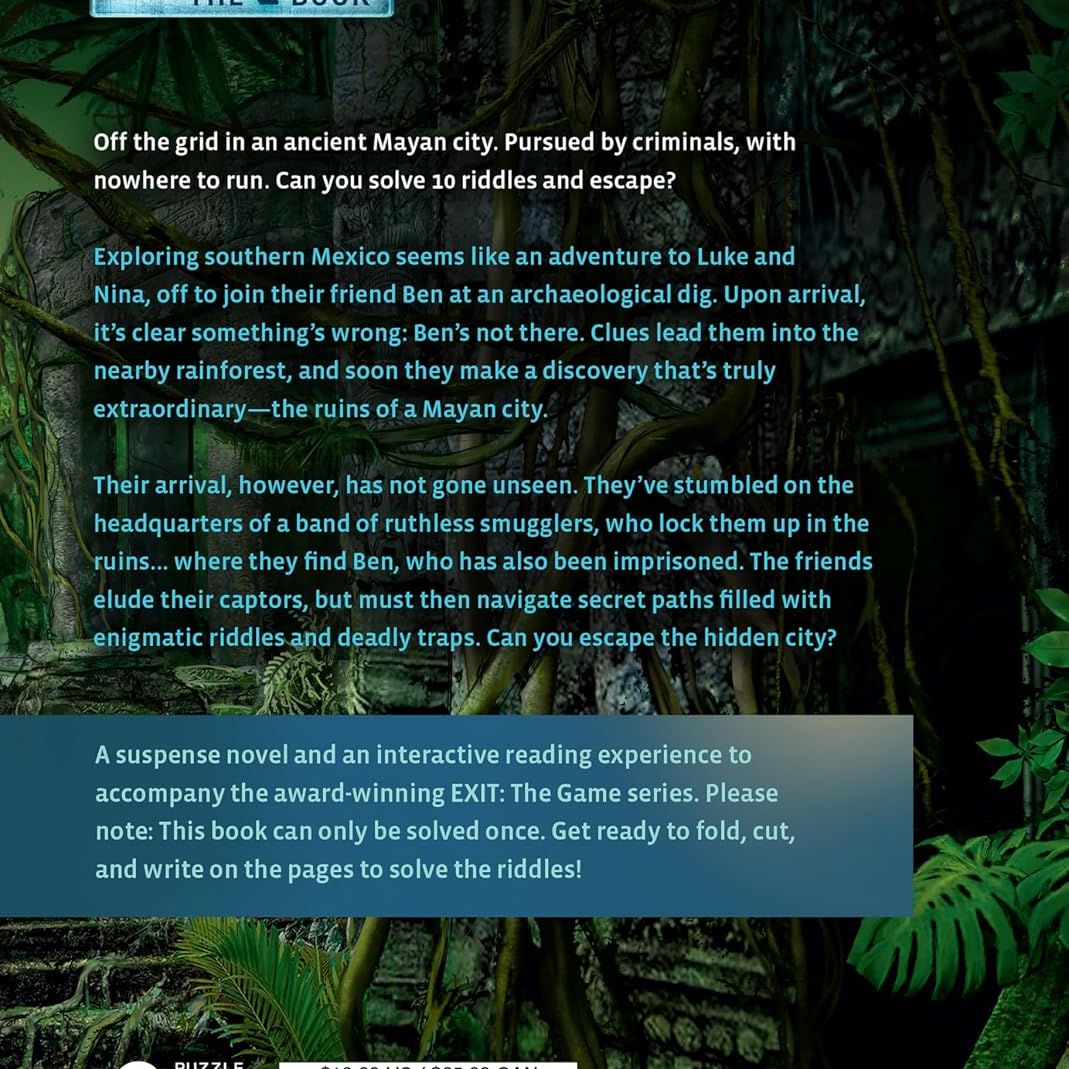 Exit: The Book - The Hidden City: A Puzzle Novel