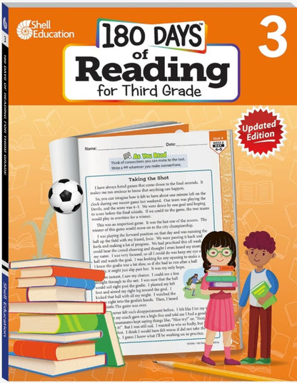 180 Days: Reading for Third Grade, 2nd Edition
