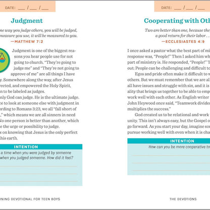Morning Devotional For Teen Boys