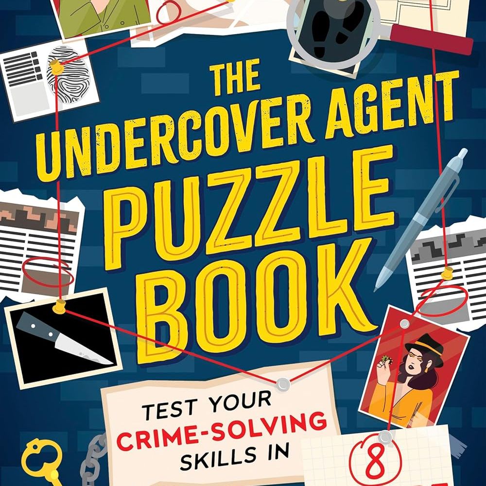 Undercover Agent Puzzle Book