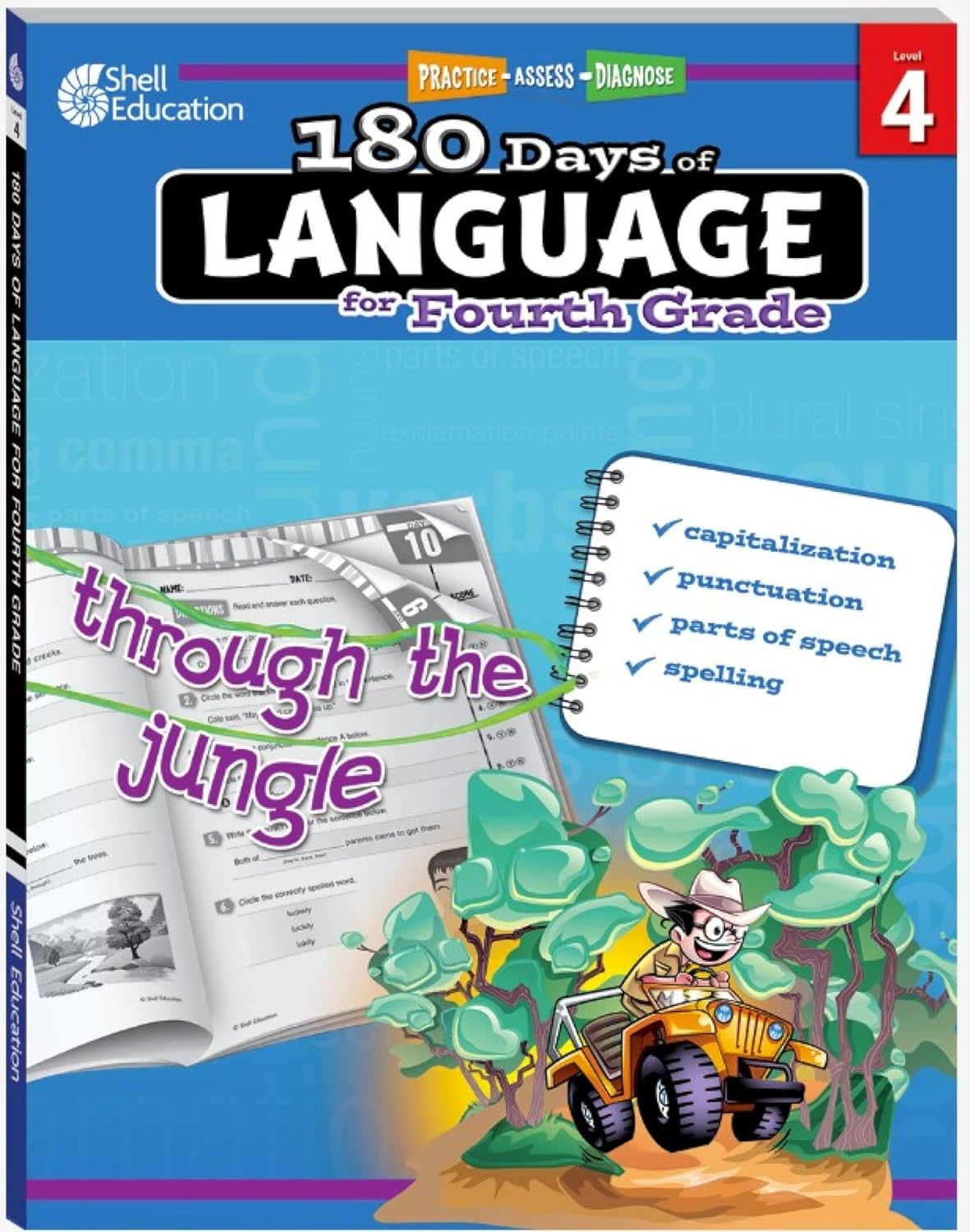 180 Days: Language for Fourth Grade