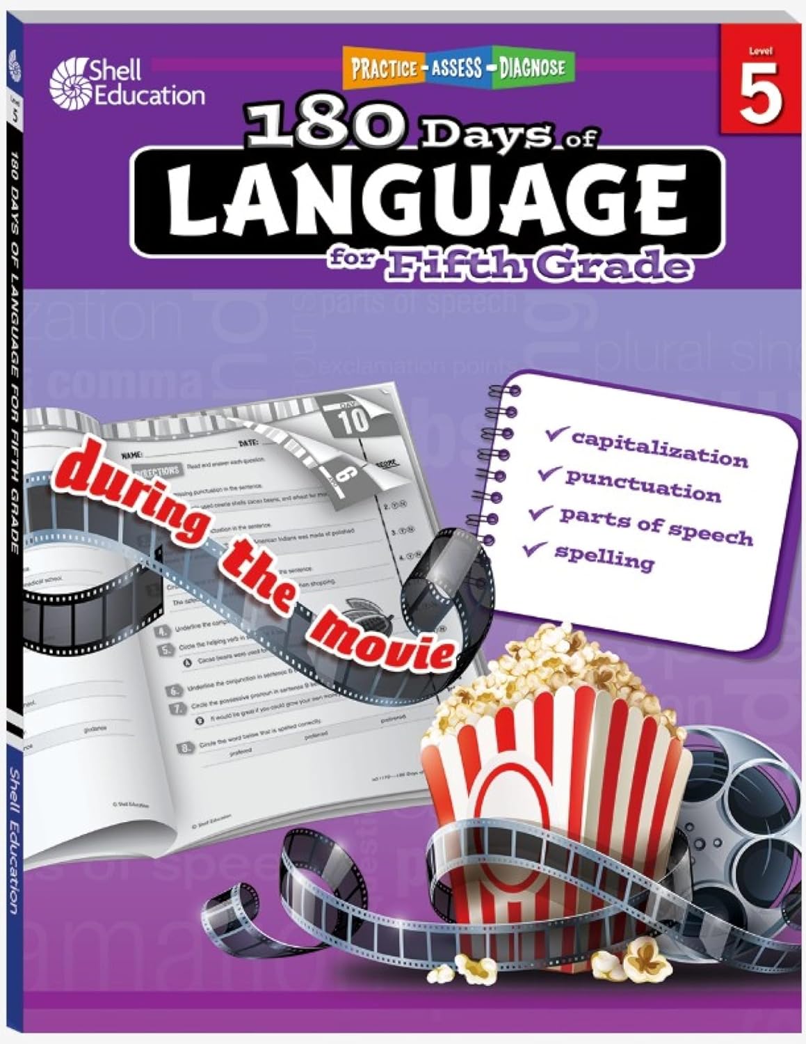 180 Days Language for Fifth Grade