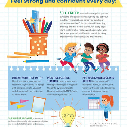 Self-Esteem Workbook For Kids