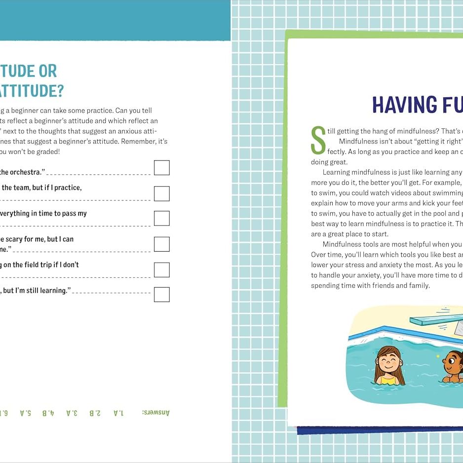 Anxiety Workbook For Kids