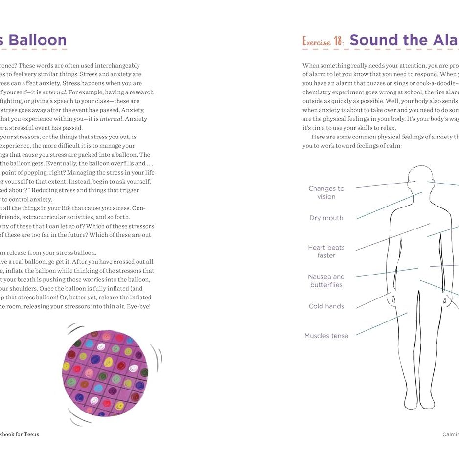 Conquer Anxiety Workbook For Teens