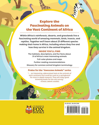 Awesome Animals of Africa - the Continent and Its Creatures