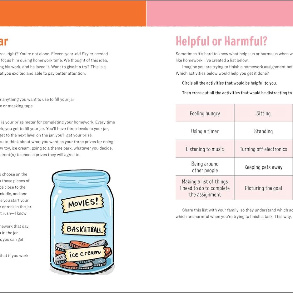Thriving with ADHD Workbook For Kids