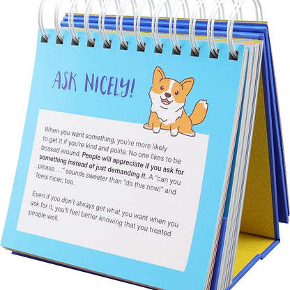 Everyday Manners and Social Skills - A Flip Book For Kids