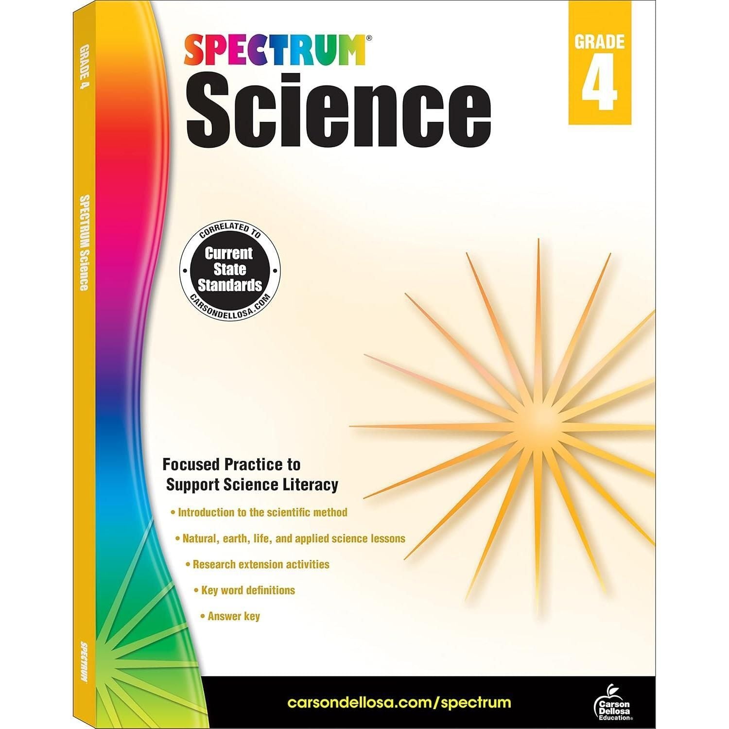 Spectrum Science Workbook Grade 4