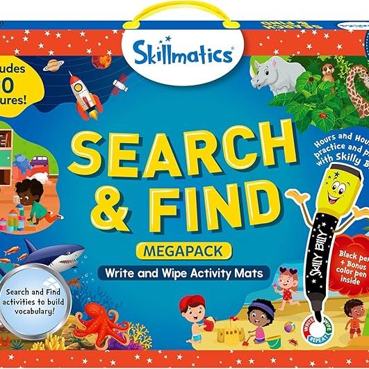 Skillmatics: Search & Find: Write and Wipe