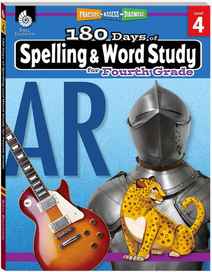 180 Days: Spelling and Word Study for Fourth Grade