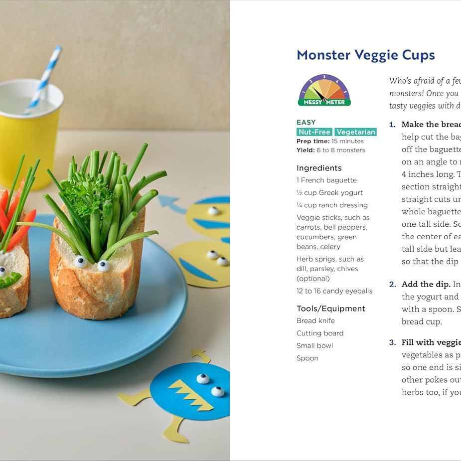 Edible Crafts Kids' Cookbook Ages 4-8