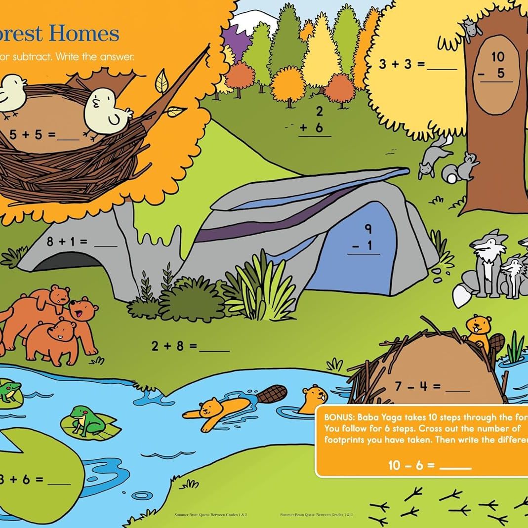 Summer Brain Quest: Between Grades 1&2