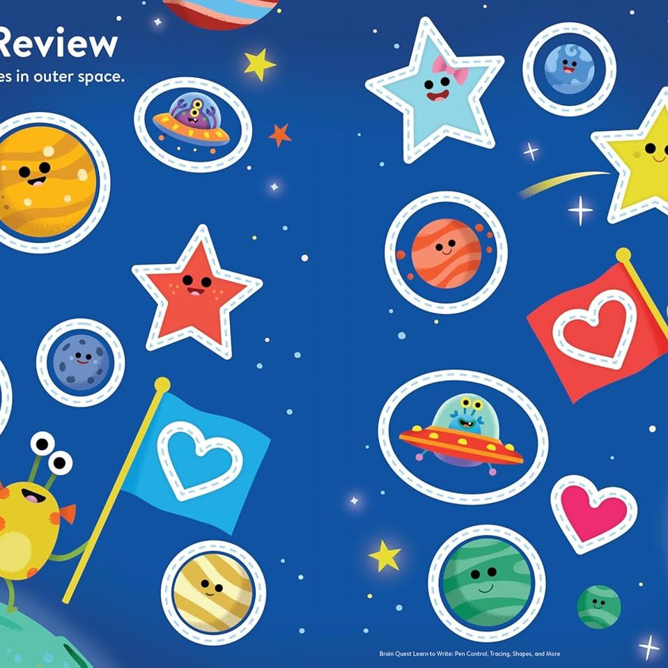 Brain Quest Learn to Write: Pen control, Shapes, and more