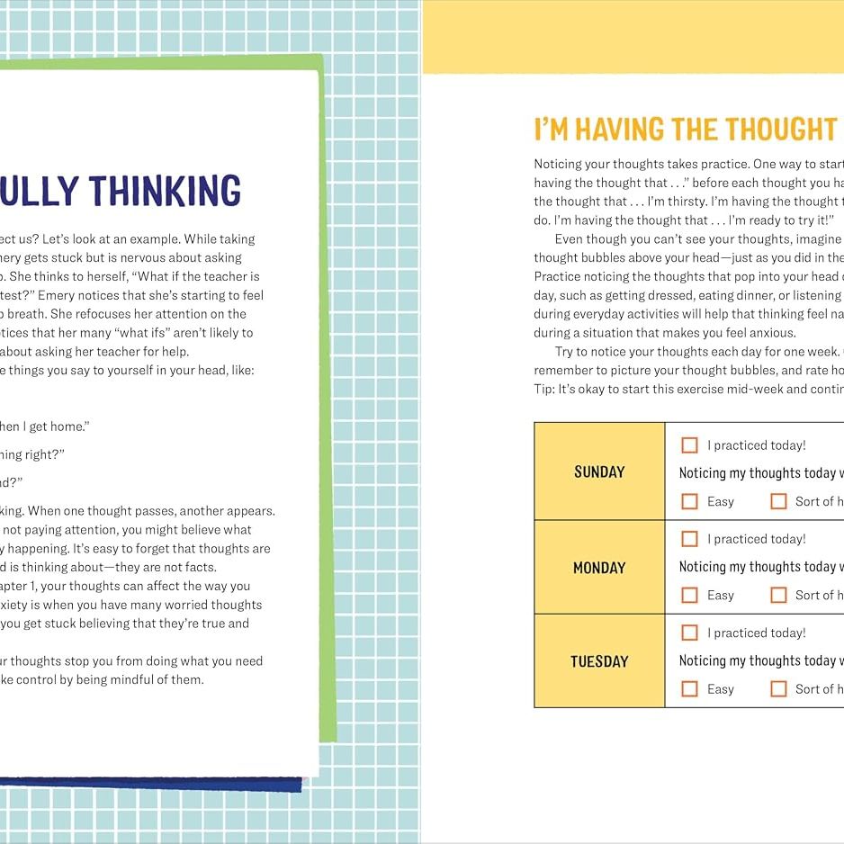 Anxiety Workbook For Kids