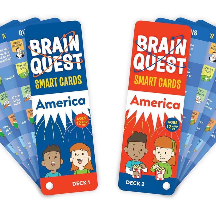 Brain Quest America Smart Cards Revised 4th Edition