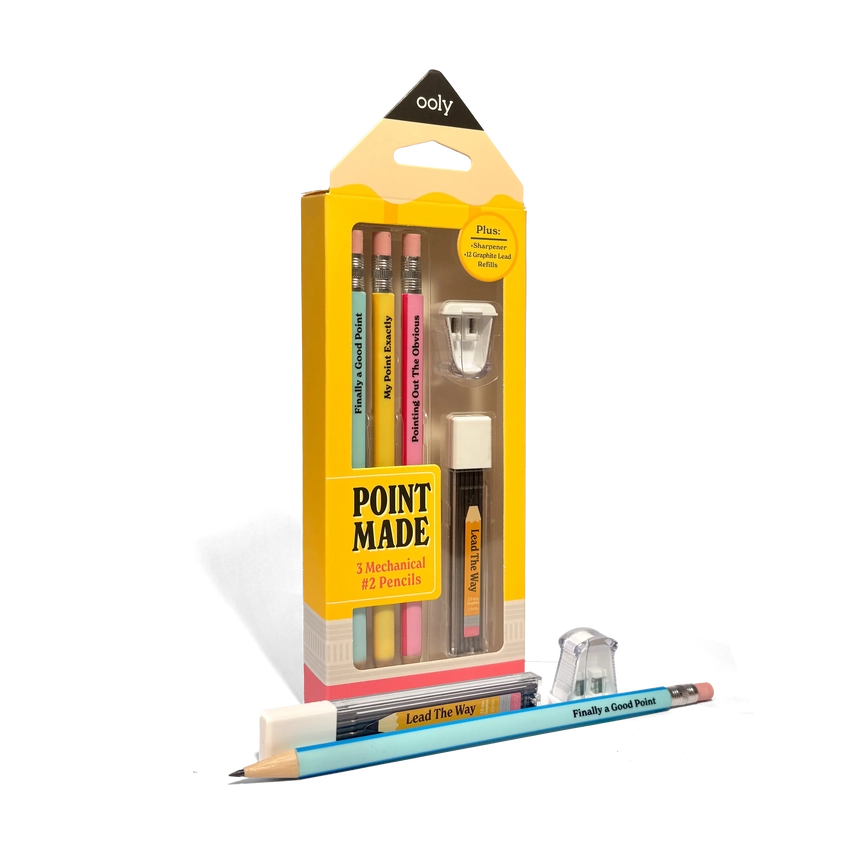 Point Made Mechanical Graphite Pencils
