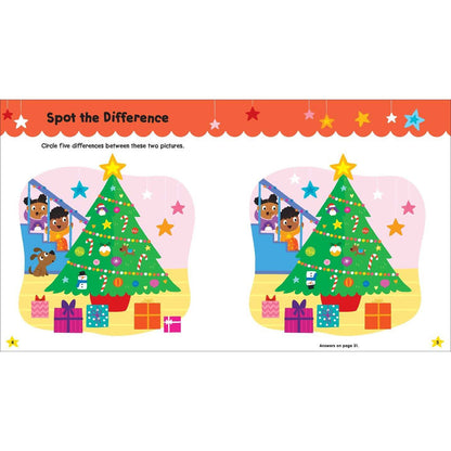 Christmas Super Puffy Stickers Activity Book