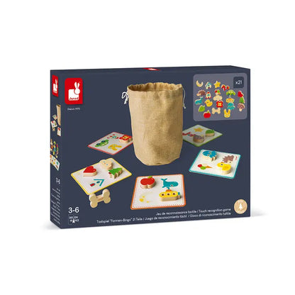 Wooden Memory Touch Recognition Game