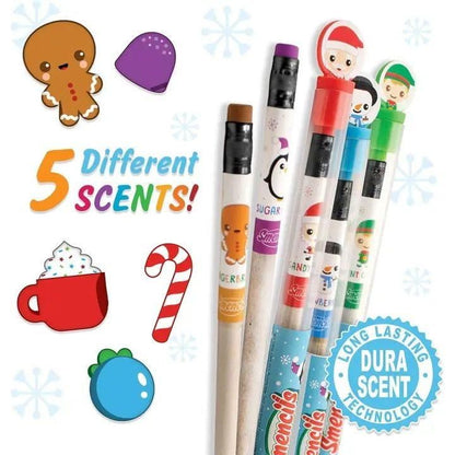 Holiday Smencils - HB #2 Patented Gourmet Scented Fun Pencils