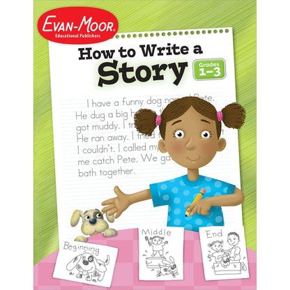 How To Write A Story, Workbook Grade 1-3