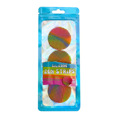 Silicone Zen Dots Multicolor 3 Pc.