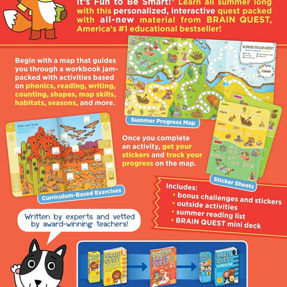 Brain Quest Summer Workbook K & 1