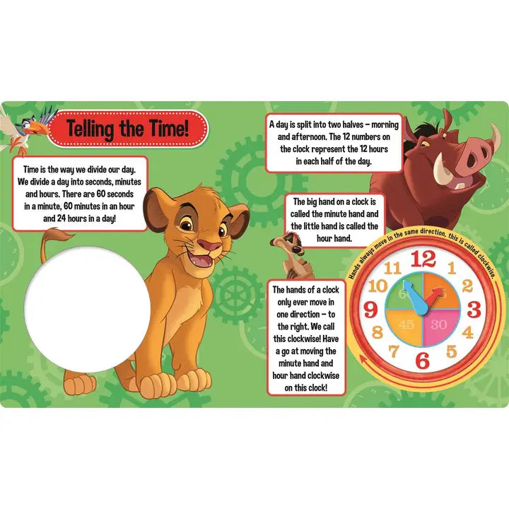 Disney: Tell the Time Book