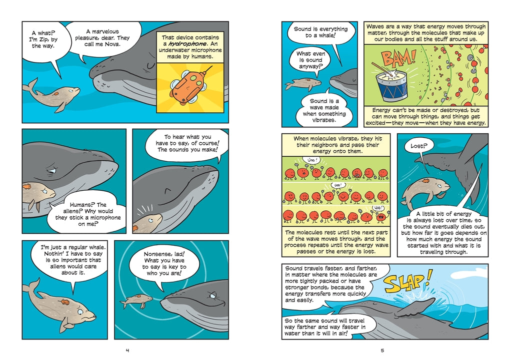 Science Comics: Whales: Diving Into the Unknown