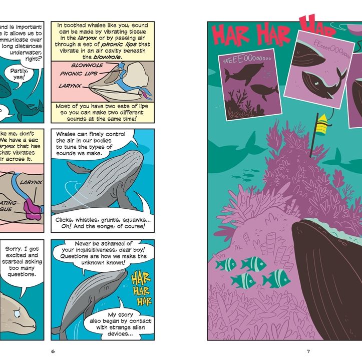Science Comics: Whales: Diving Into the Unknown