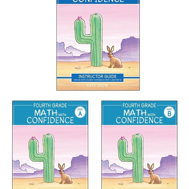 Math With Confidence Fourth Grade Complete Bundle