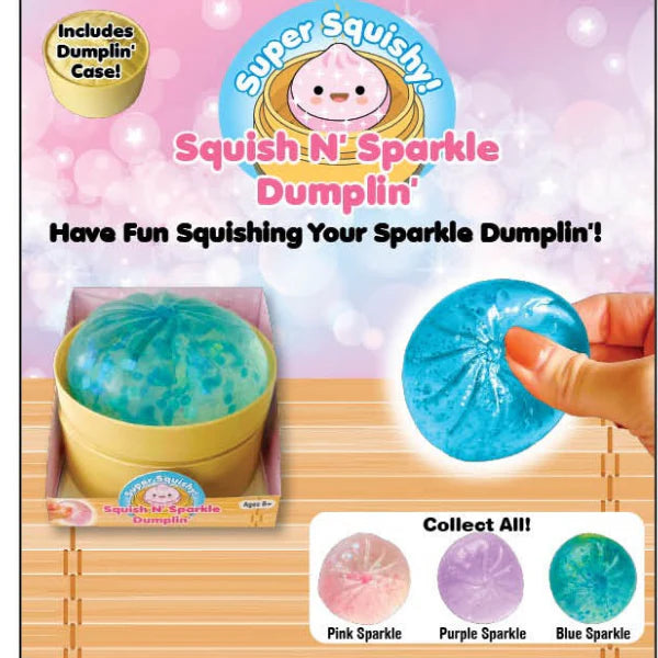 Zorbitz Squish N Sparkle Dumplin