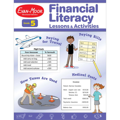 Financial Literacy Lessons and Activities Workbook, Grade 5