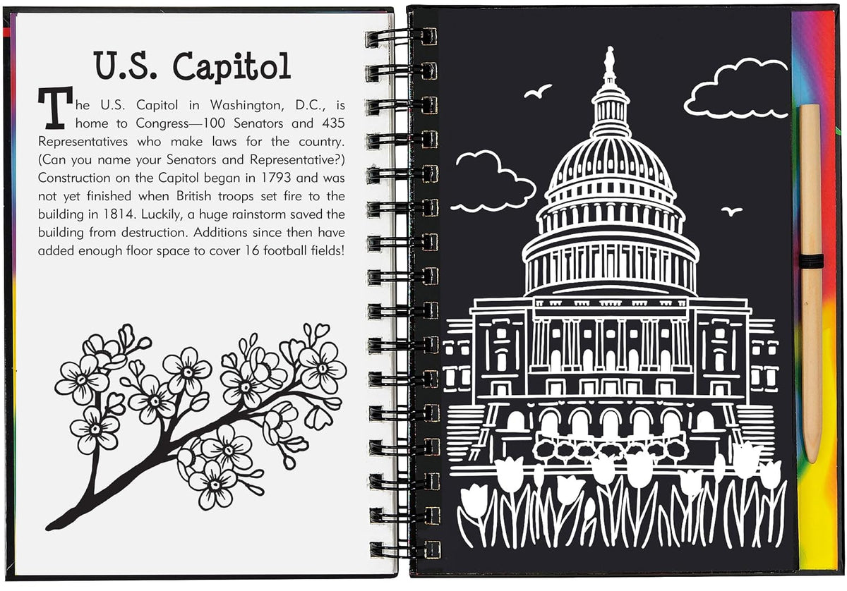 America Scratch and Sketch
