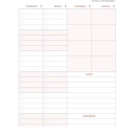 Homeschool Essentials Daily Planner