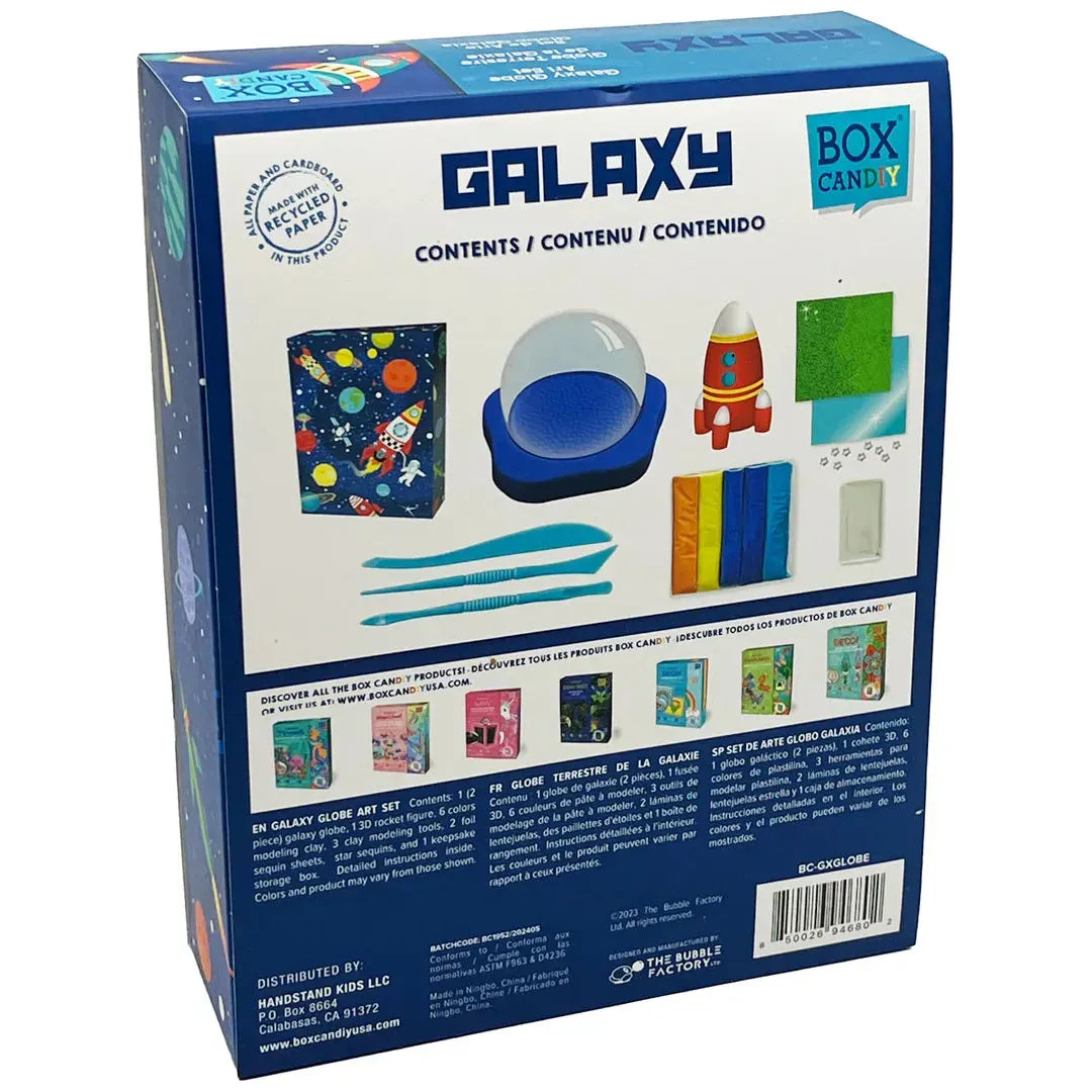BOX CANDIY Galaxy Globe Art Set