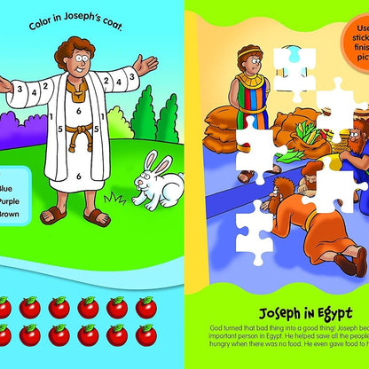 Beginner's Bible Super Heroes of the Bible, Sticker & Activity