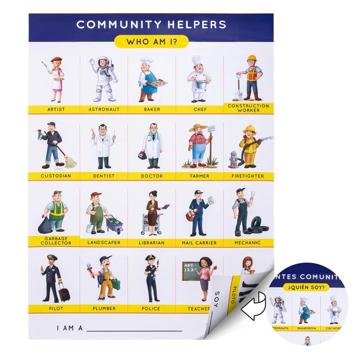 SPARK Community Helpers Poster English/Spanish