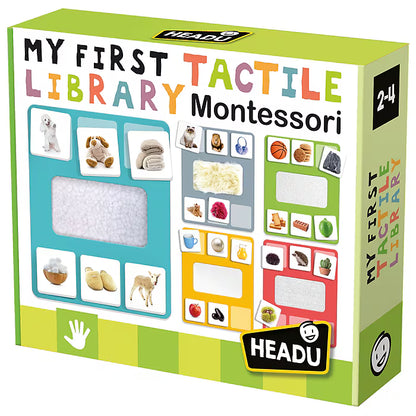 Headu: Montessori My First Tactile Library