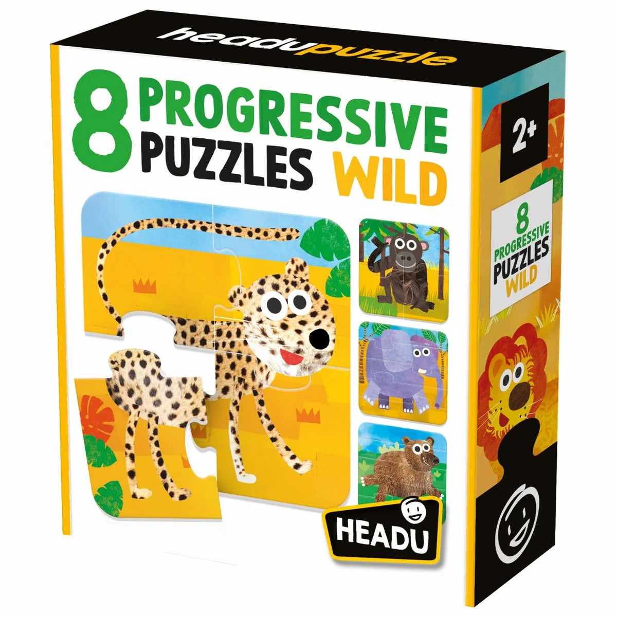 Headu: 8 Progressive Puzzles Wild