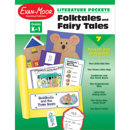 Literature Pockets: Folktales & Fairy Tales, Teacher Resource Workbook (Grades K–1)