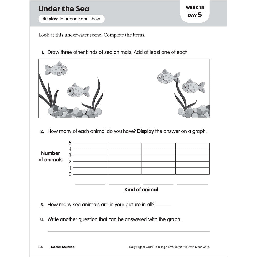 Daily Higher-Order Thinking, Teacher Resource Workbook (Grade 2)
