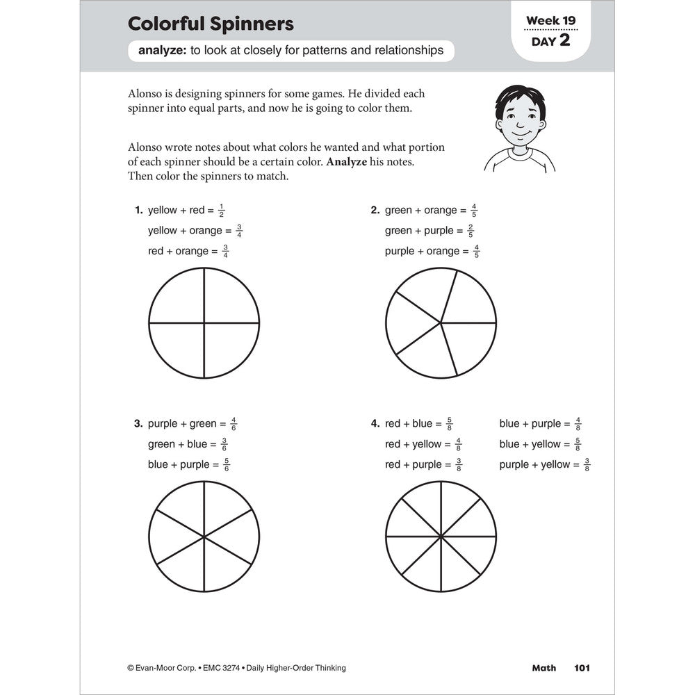 Daily Higher-Order Thinking, Teacher Resource Workbook (Grade 4)