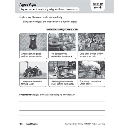 Daily Higher-Order Thinking, Teacher Resource Workbook (Grade 4)