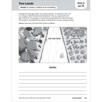 Daily Higher-Order Thinking, Teacher Resource Workbook (Grade 5)